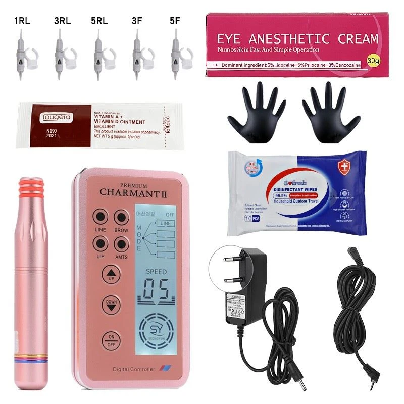Semi-Permanent Makeup Tattoo Machine Kit