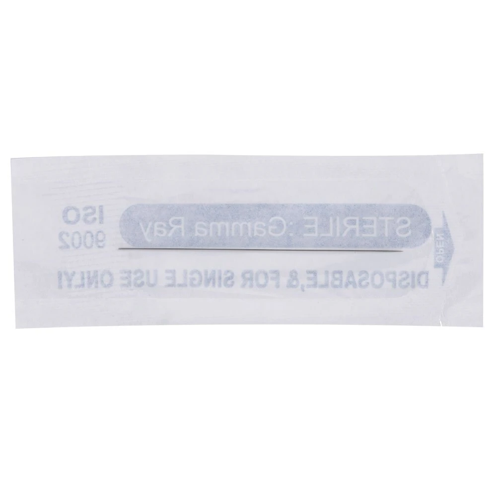 Tattoo Needle 100Pcs Eyebrow Tattoo Machine Round Disposable Needle Pin Permanent Makeup