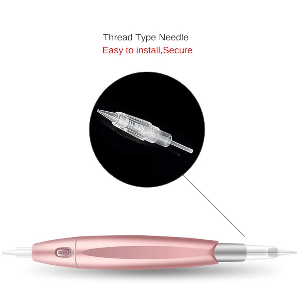 Pinkiou Permanent Makeup Pen Machine Eyebrow Tattoo Micropigmentation Tool For Eyebrows Eyeliner Lip Makeup Semi