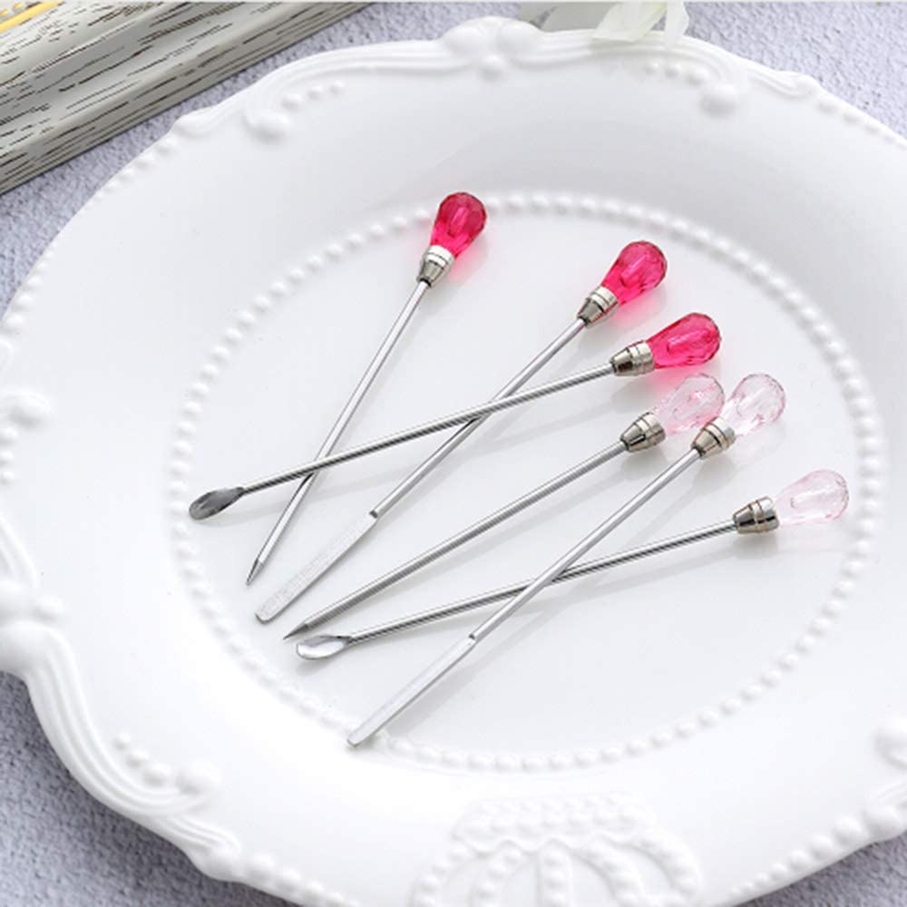 Silicone Resin Mold Tool Set Stirring Needle Spoon Jewelry Making Kit