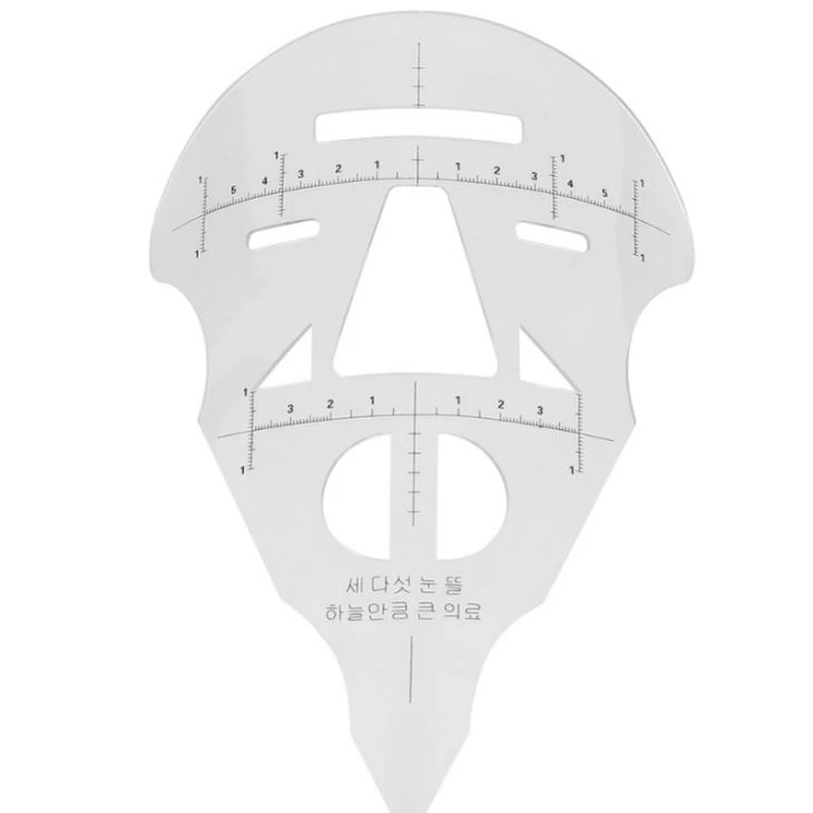 Permanent Makeup Accessory Face Measure