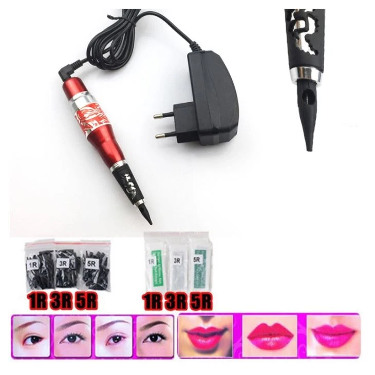 Permanent Makeup Eyebrow Pen Machine Kit