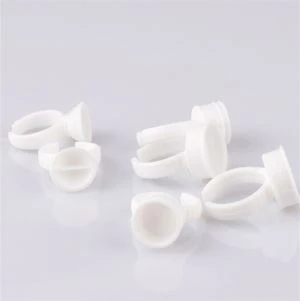 100 PCS Disposable Plastic Tattoo Ink Ring