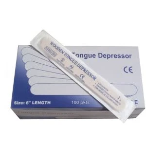 100 PCS Wood Tongue Depressor