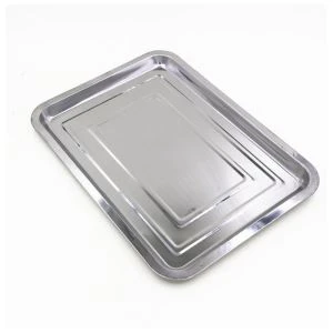 3 Sizes Stainless Steel Rectangle Tray