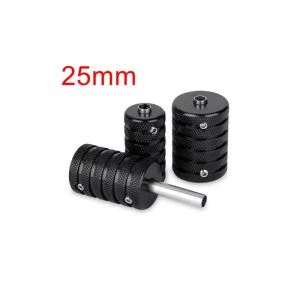Black Aluminum Alloy Tattoo Grip