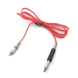 Red RCA Clip Cord