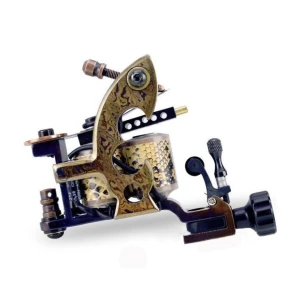 Shark Damascus Tattoo Machine