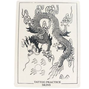 Skull Tattoo Practice Skin