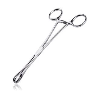 Sponge Forceps Slotted Plier Piercing