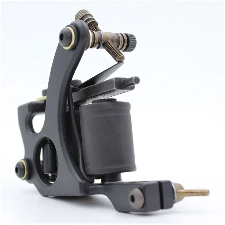 Black Iron Coil Tattoo Machine Shader