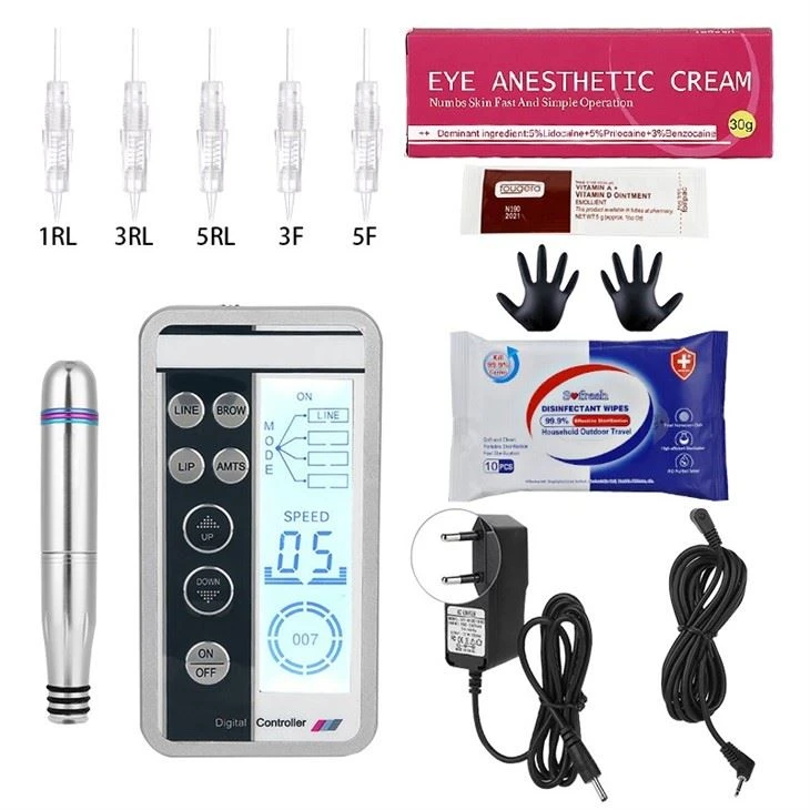 Semi-Permanent Makeup Tattoo Machine Kit