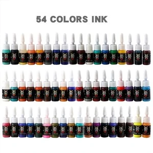 54 Colors Tattoo Pigment Ink 5ml