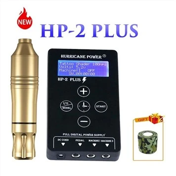 HP-2 Plus Power Supply Tattoo With Cheyenne Pen