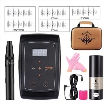 Permanent Makeup Rotary Tattoo Machine Kit