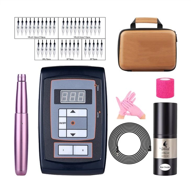 Permanent Makeup Machine Kit Digital Power Supply