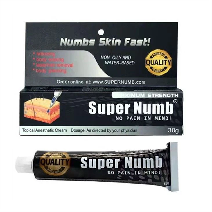 Super Numb 30g Lidocaine Cream