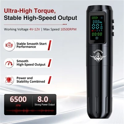 Wireless Rotary Tattoo Pen