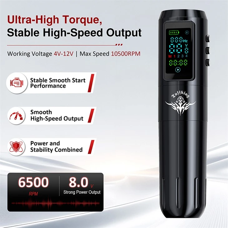 Wireless Rotary Tattoo Pen