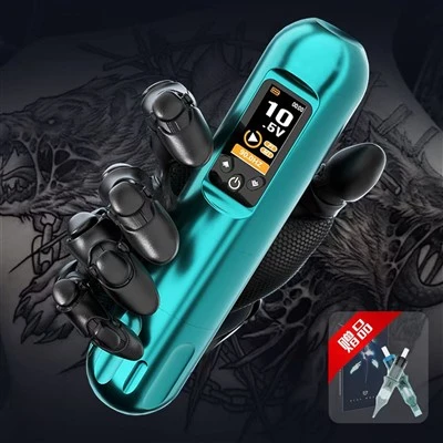 Tuffking Wireless Tattoo Pen - 1800mAh Battery Pen, Liner & Shader, Long-lasting, All-in-One Wireless Tattoo Machine